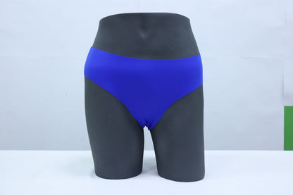 10013 - Luxurious Comfort Silk Briefs Seamless, Low-Rise One-Piece Panty for Women - Premium Fashion Underwear