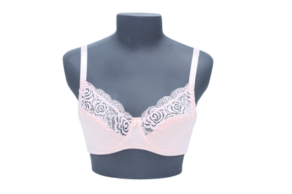 10002 - French Inspired Regular Underwire Bra, Non-Padded Premium Lace Design