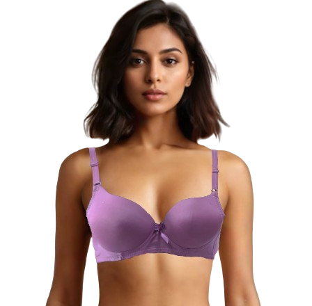 10023 - Deluxe Comfort Dual Boost Seamless Padded Support Underwire Bra