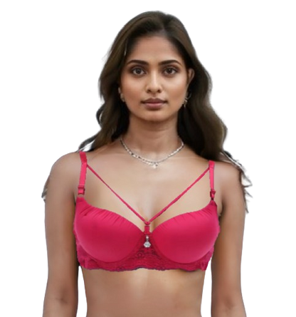 10035 - Exquisite Underwire Padded Comfort-fit Bra