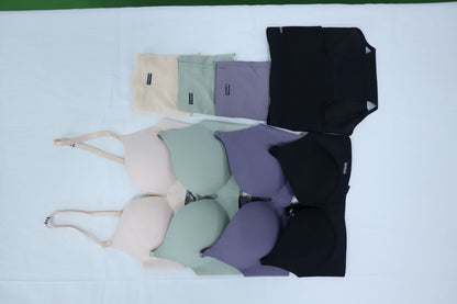 10057 - Comfortable Everyday Seamless Bra Sets with Standard Padding