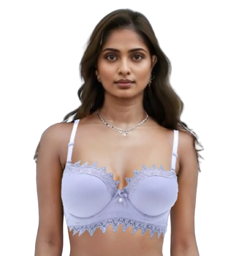 10066 - Upscale Detachable Strap Push-Up Bra with Underwire