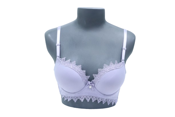 10066 - Upscale Detachable Strap Push-Up Bra with Underwire