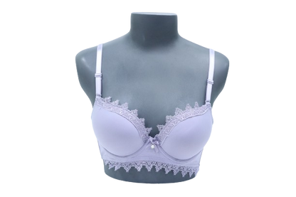 10066 - Upscale Detachable Strap Push-Up Bra with Underwire