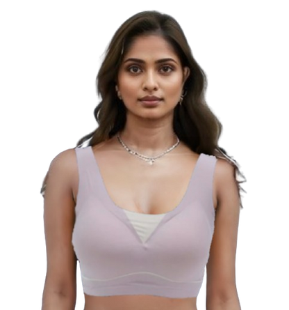 10068 - Seamless Comfort Normal Bra, Padded & Hook-Free