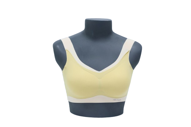 10071 - Athletic Design Dual-Color Seamless Supportive Bra