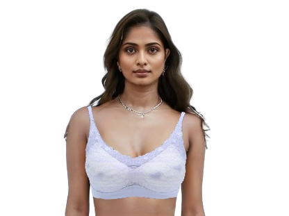 10073 - Seamless Bra with Removable Padding - Everyday Comfort Choice