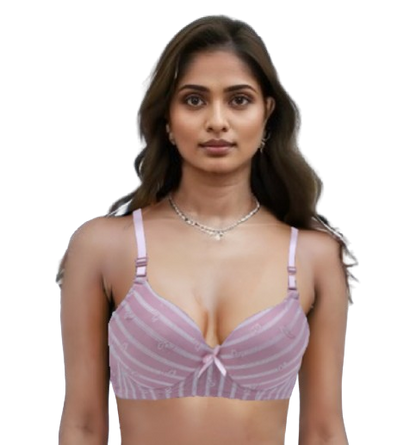 10085 - Comfort Enhanced Regular Bra with Normal Padding & Underwire Support