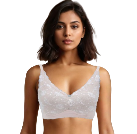 10098 - Seamless Comfort Push-Up Bra, Normal Fit, No Hooks